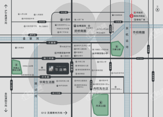 融创云阳·华南映位置图