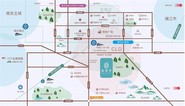 墨洋·知海墅位置图