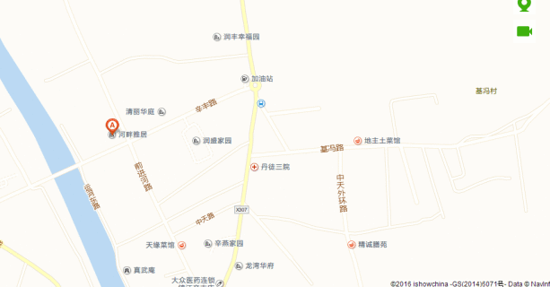 河畔雅居位置图